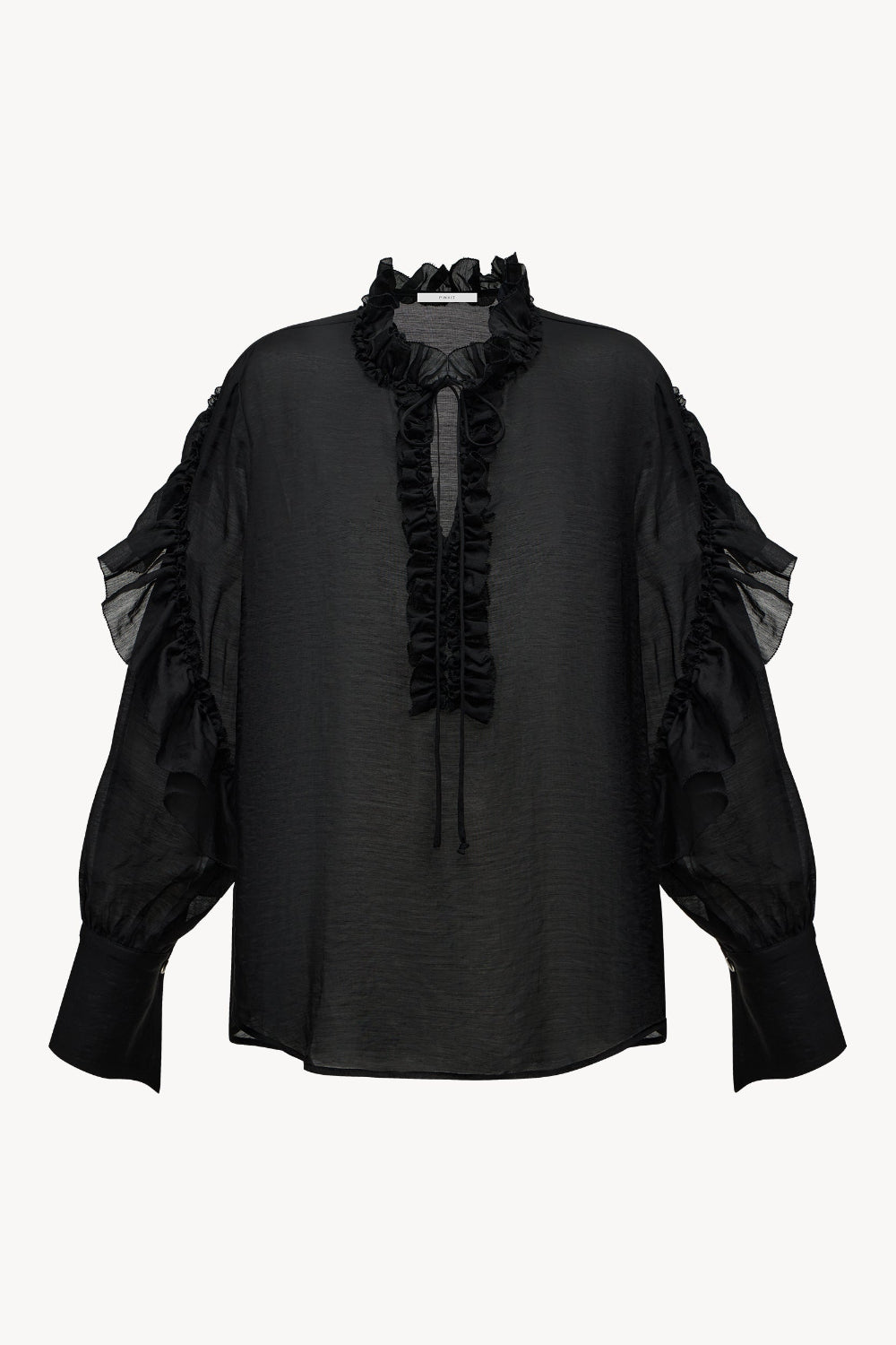 Ruffled blouse PINXIT