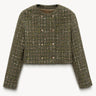 Bouclé cropped jacket PINXIT