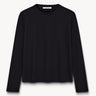 Fitted viscose long-sleeve Black PINXIT S