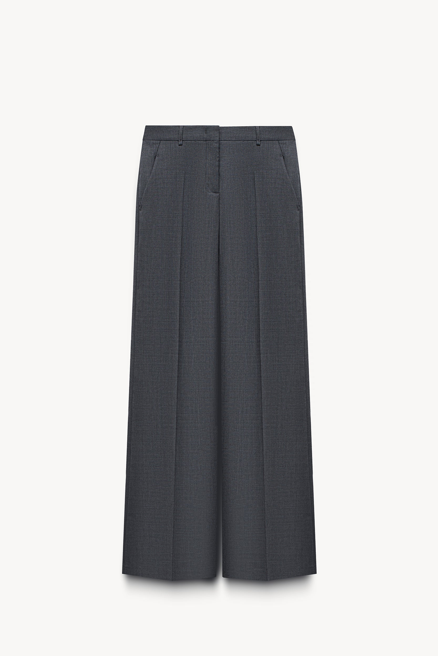 Virgin-wool flared trousers PINXIT