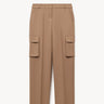 Wool-blend cargo trousers PINXIT