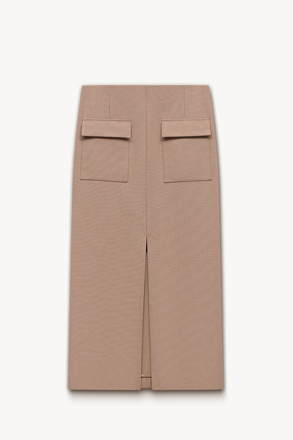 Patch pockets straight-fit skirt PINXIT