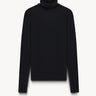 Merino-wool turtle-neck top Black PINXIT XS