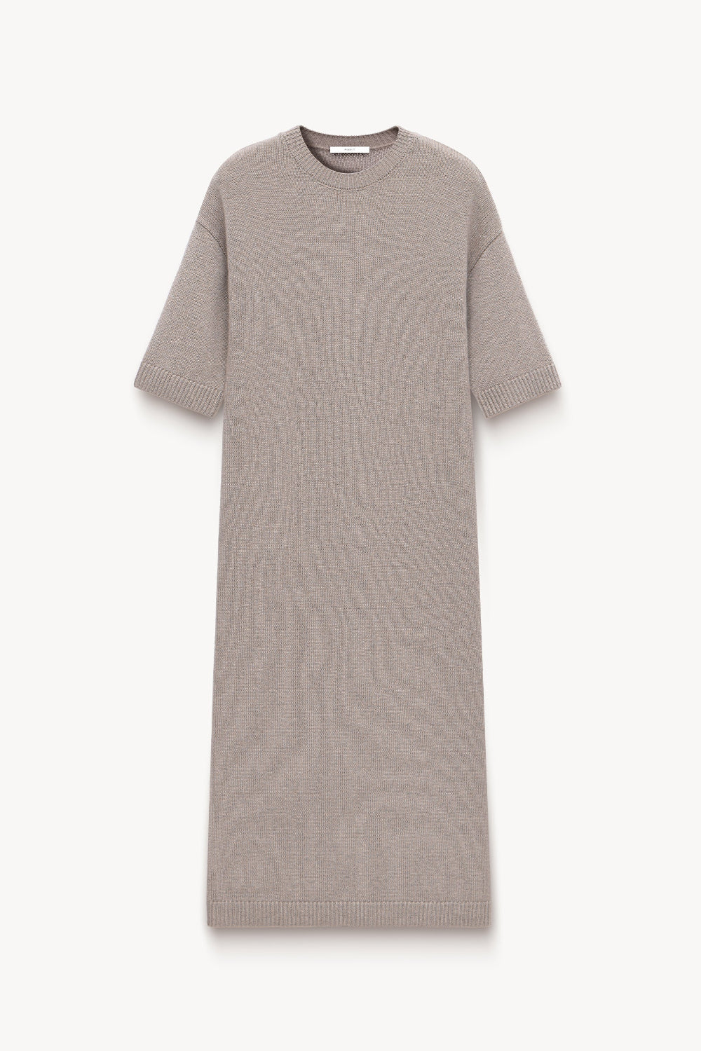 Wool and cashmere oversized dress Taupe PINXIT S