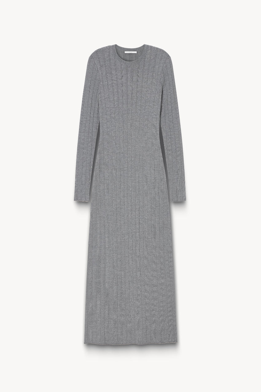 Lurex knit dress Gray melange PINXIT S