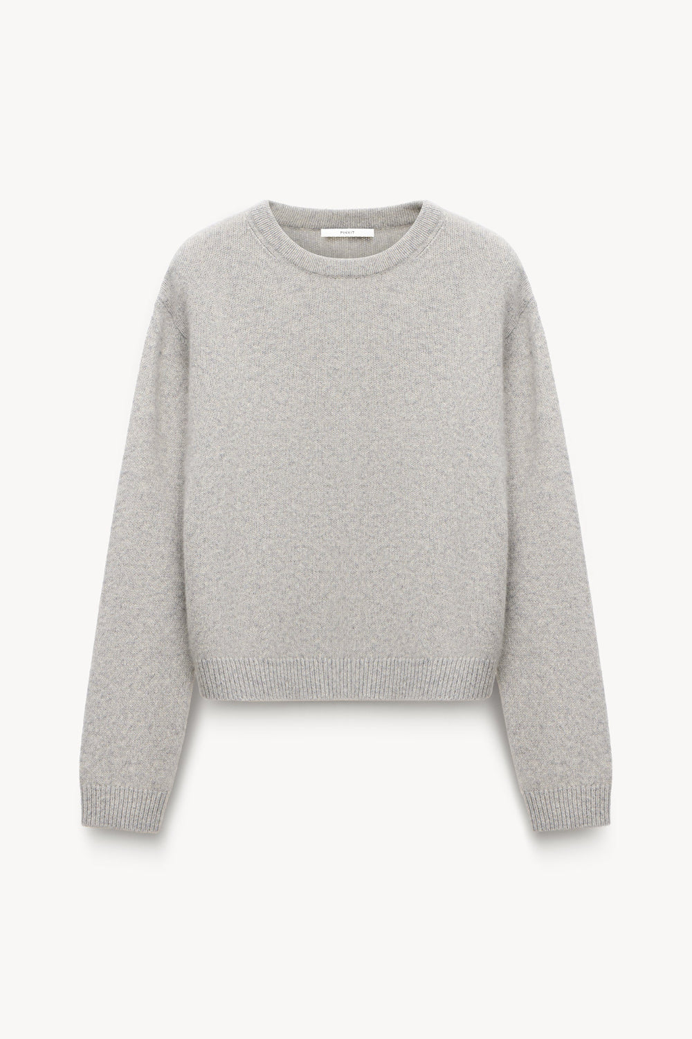 Raccoon wool jumper Gray melange PINXIT S