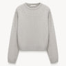 Raccoon wool jumper Gray melange PINXIT S