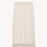 Fringed wool skirt PINXIT