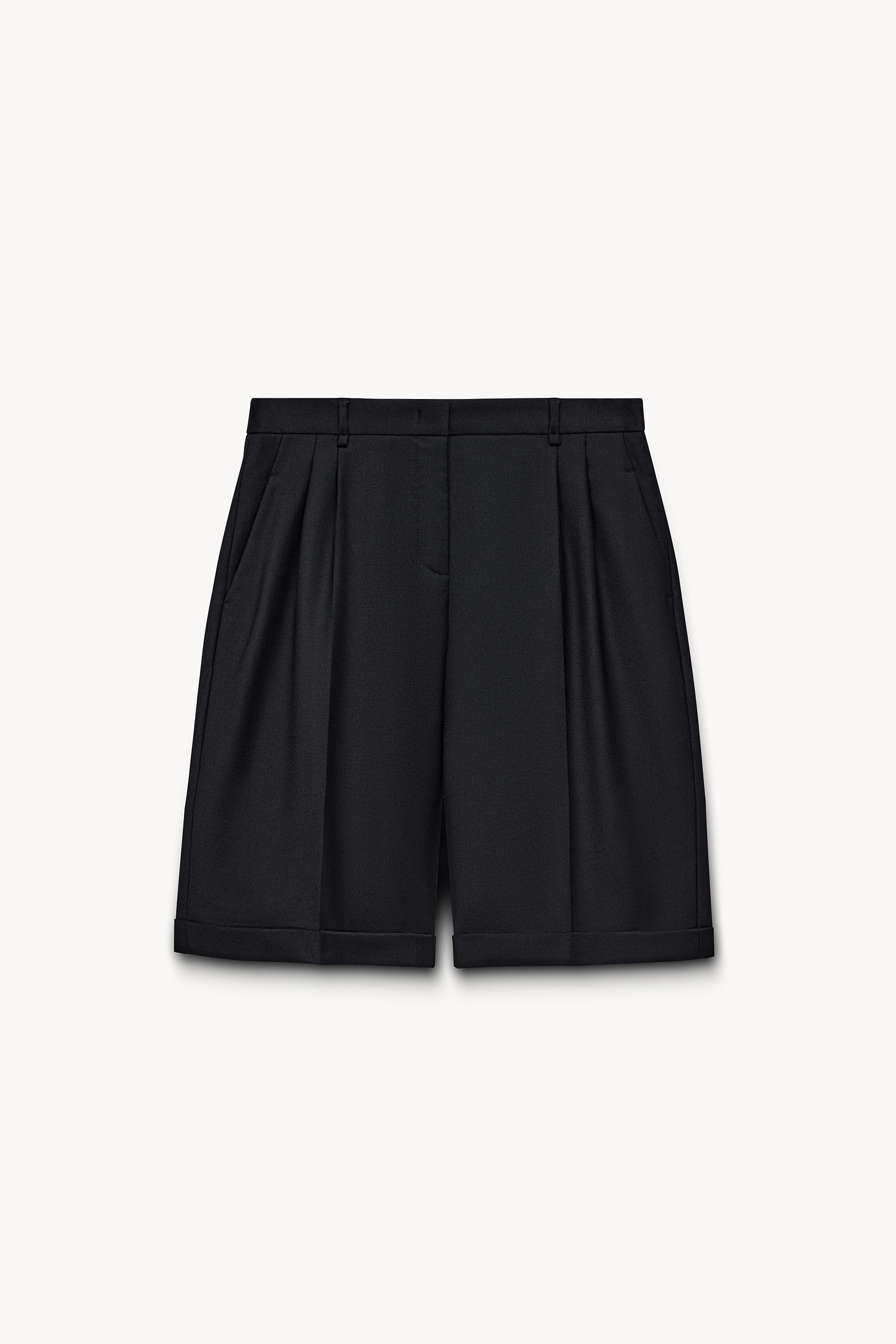 Pressed-crease bermuda shorts PINXIT